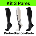 Kit 3 Pares de Meias de Compressão